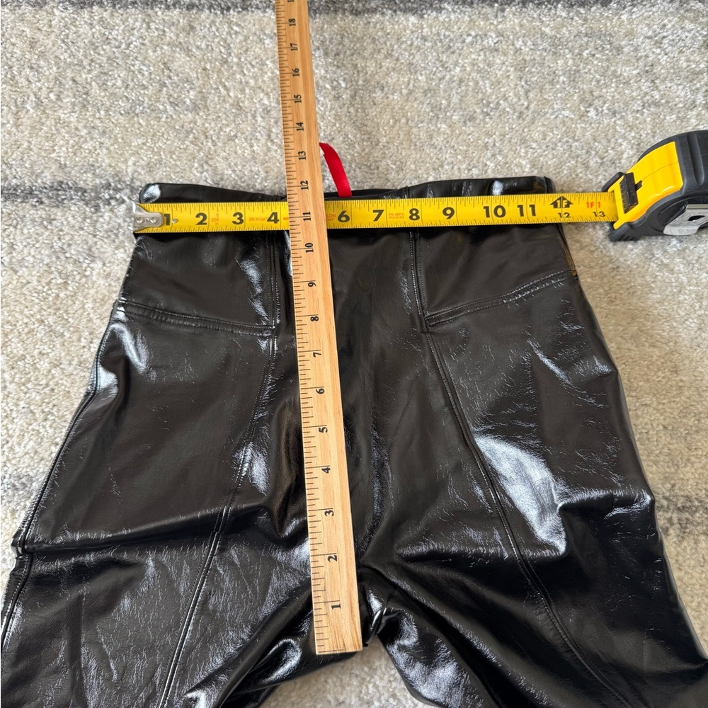 SPANX Black leather Leggings - Picture 10 of 14
